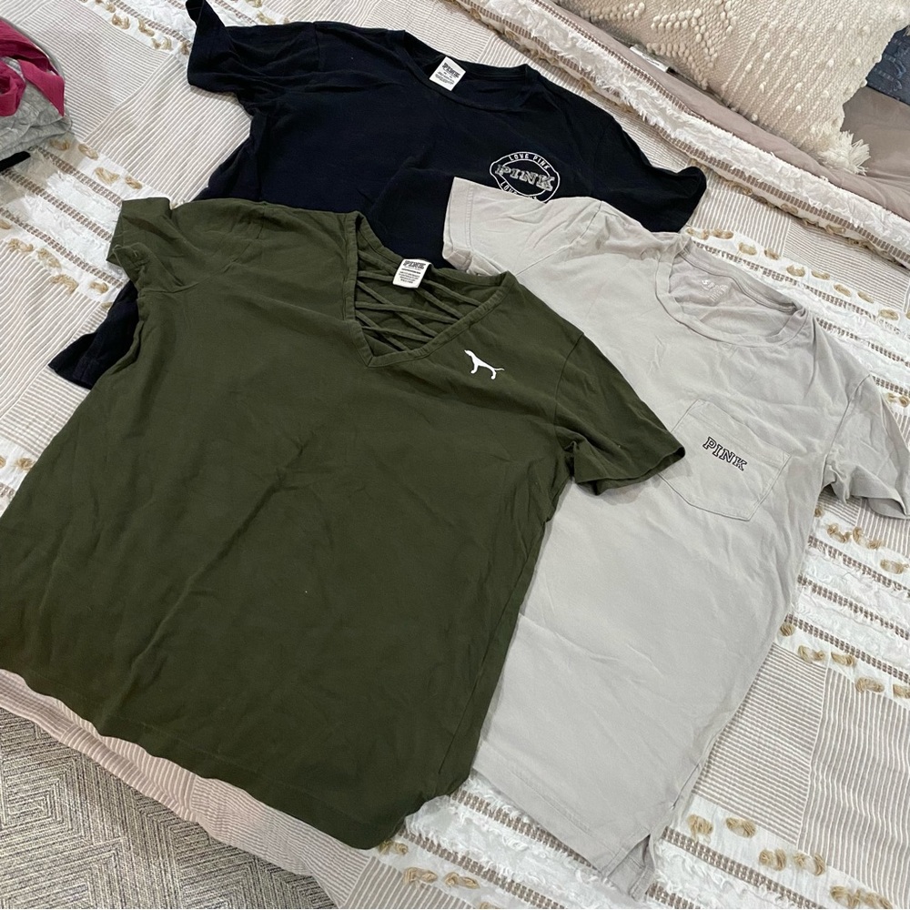 VS Pink shirts